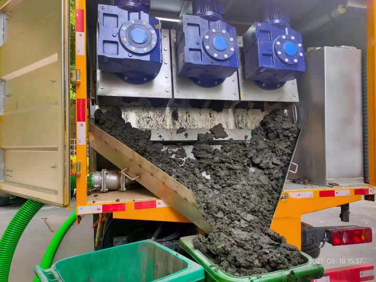 德化化粪池清掏城市维护站-泥浆净化干湿分离处理